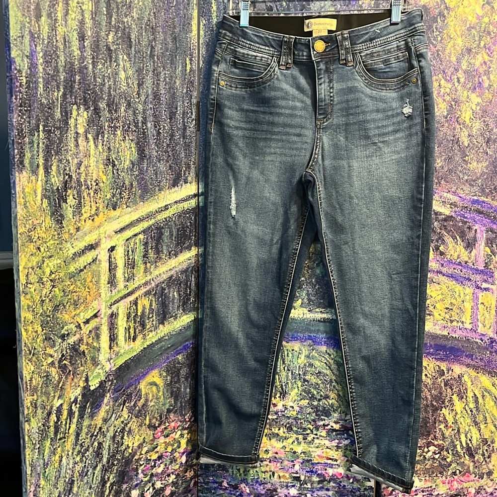 Democracy “Ab” solution technology women straight jeans